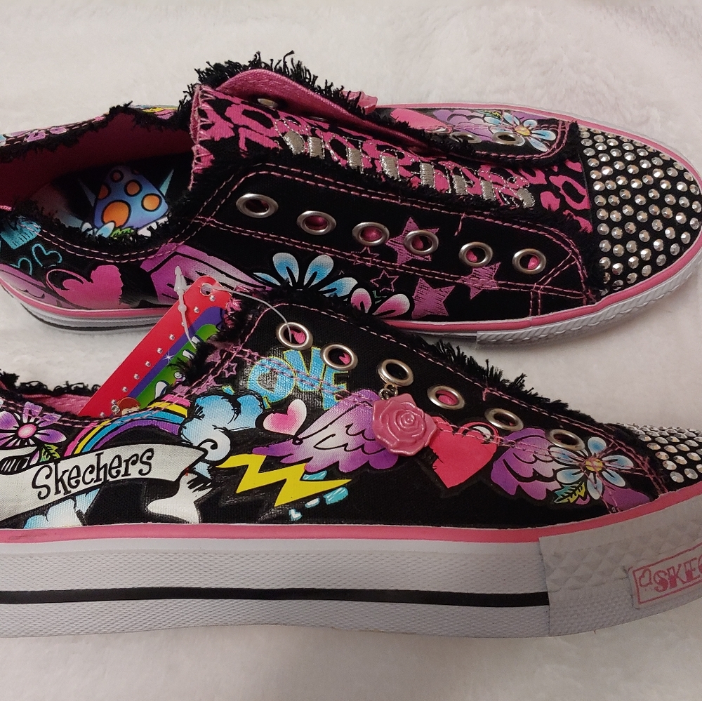 Skechers Twinkle Toes Girls size 5 (big kids)